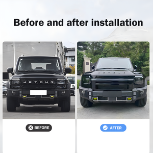 Jetour Traveler T2 <span class=keywords><strong>Kit</strong></span> <span class=keywords><strong>de</strong></span> carrocería <span class=keywords><strong>de</strong></span> coche 2020-2023 Defender Parachoques delantero Rejilla <span class=keywords><strong>de</strong></span> montaje Nuevos accesorios <span class=keywords><strong>de</strong></span> modificación <span class=keywords><strong>de</strong></span> coche al por mayor - Product Image 2