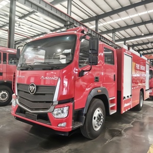 Camión de Bomberos Foton con Tanque de Agua 4x2 de 8000L, Camión Contra Incendios con Aspersores en Venta - Product Image 1