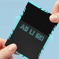 Protège-cartes Toploader en PP bleu transparent de 3 pouces pour cartes de jeu TCG – Vente Flash