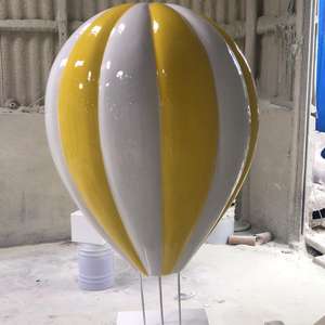 Escultura de Globo Aerostático de Fibra de Vidrio Hecha a Mano para Exteriores, Decoraciones Ecológicas para Parques de Atracciones, Centros Comerciales y Eventos - Product Image 4