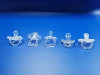 Sucette pour bébé à bas prix, sucette en silicone réalistique, moule personnalisé pour sucette de nouveau-né