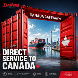 Services de transport maritime international Chine-Canada FBA Express maritime LCL, consolidation sécurisée, inspection photo, service d'étiquetage - Product Image 1