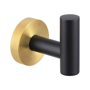 Ganchos Redondos de Acero Inoxidable <span class=keywords><strong>para</strong></span> Baño y Cocina, Gancho Individual <span class=keywords><strong>para</strong></span> <span class=keywords><strong>Batas</strong></span>, Toallas y Abrigos - Product Image 1