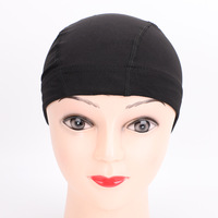 Bonnet sans colle pour les cheveux, filet pour perruque, en Spandex, dôme élastique en maille, 1 pièce