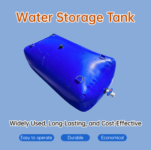 Tùy Chỉnh 500 Lít PVC Mềm Ráp Bể Nước Công Suất Lớn Mới Tái Sử Dụng Linh Hoạt Lưu Trữ Nhiên Liệu - Product Image 3