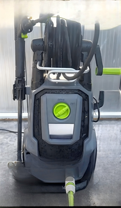 Hidrolavadora Eléctrica Vertical de Alta Presión de 220V y 10L/min con Ruedas <span class=keywords><strong>para</strong></span> Limpieza del Hogar - Product Image 3