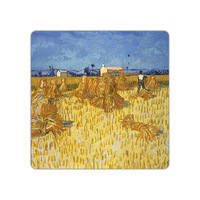 Nappe de table Van Gogh en caoutchouc imperméable, antidérapante et silencieuse, pour Mahjong américain, idéale pour les divertissements et les fêtes