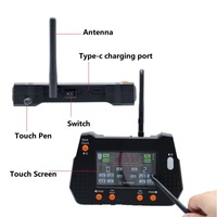 Papan Skor Digital LED Besar 1 Meter YIZHI Multisports Bekas untuk Bola Basket, Sepak Bola, Bola Voli, Bulu Tangkis, Tenis Meja