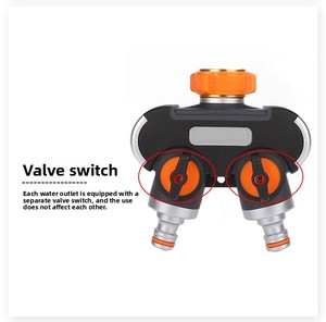 Distributeur <span class=keywords><strong>d</strong></span>'eau professionnel <span class=keywords><strong>de</strong></span> type « Nipple » pour jardin, raccord fileté 3/4 pouce, distributeur <span class=keywords><strong>de</strong></span> <span class=keywords><strong>tuyau</strong></span> <span class=keywords><strong>d</strong></span>'<span class=keywords><strong>arrosage</strong></span> à 2 voies - Product Image 6