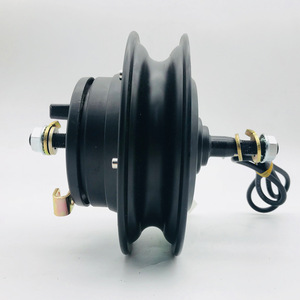 מנוע חדש 24V 350W 10 אינץ' ללא מברשות עם בלם תוף כפול ציר - Product Image 1