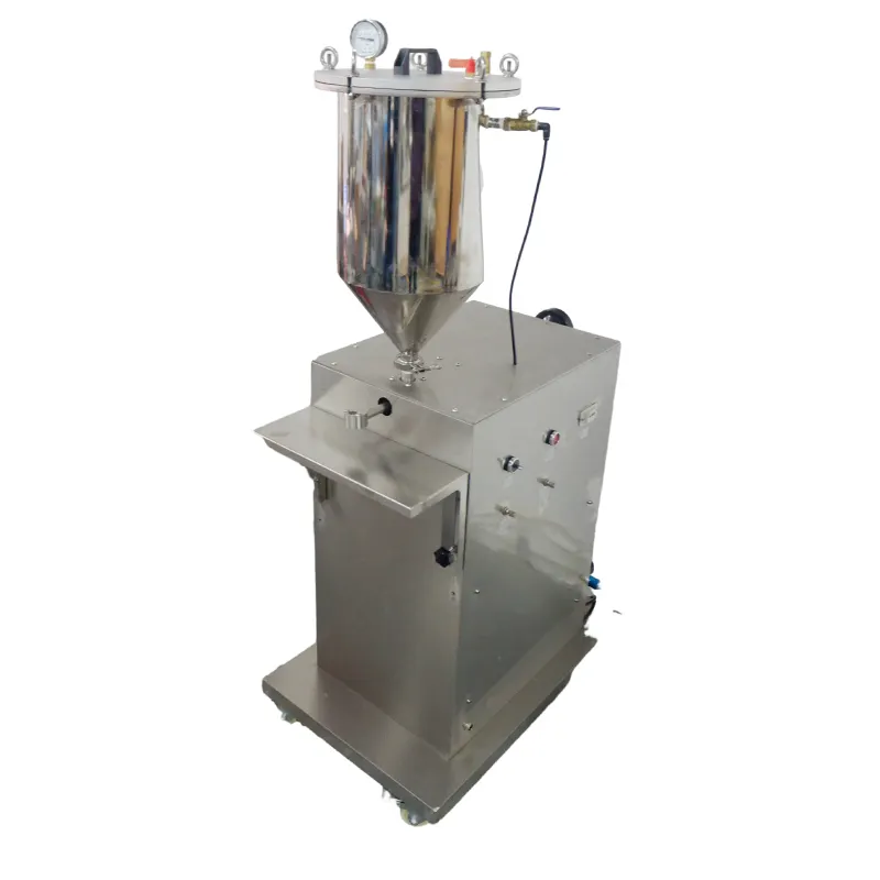 Venta de fábrica Semiautomático de pequeña capacidad Sistema de dosificación de un solo barril Máquina de llenado de jeringa de gel