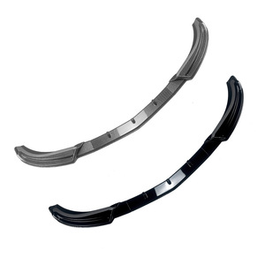 Mercedes-Benz C-Class W204 Front Bumper Lip Splitter Carbon Fiber Texture Matte Finish Tuning Style Exterior Modification - Product Image 5
