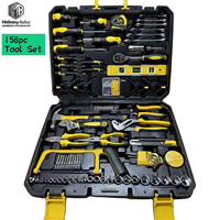 Kit d'outils de réparation domestique OEM de 129 pièces, coffret rigide, kit combiné d'outils à main avec boîte à outils