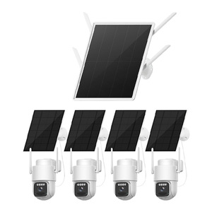 Kit NVR 4G Eseecloud, caméra de sécurité alimentée par énergie solaire, extérieur, 4MP, stockage cloud, interphone vocal - Product Image 2