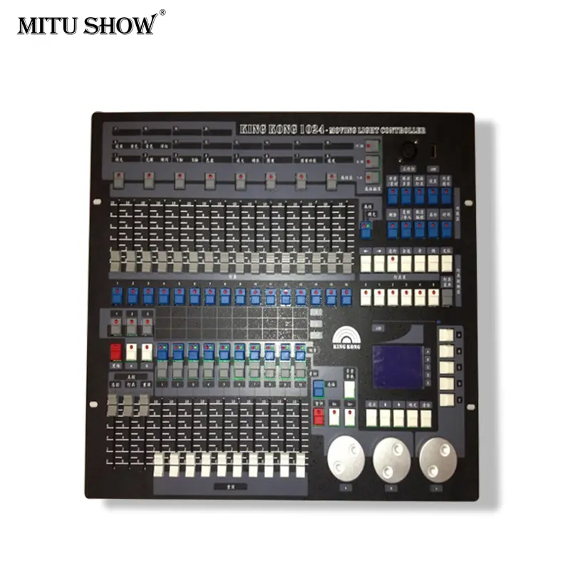 Mitushow mitu mostrar mini pérola 1024 dmx controlador de iluminação da palca