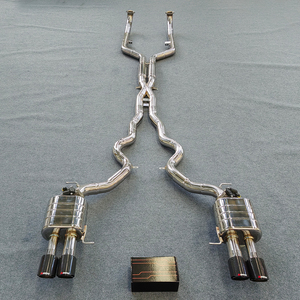 Échappement Sport Catback Haute Qualité pour BMW M5 M6 F10/F12 4.4t en Acier Inoxydable 304 avec Valve - Product Image 1