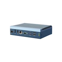 Computadora de Borde Sin Ventilador Intel Atom X6425E, Ranura M.2 4G/5G, Wi-Fi 6, RS232/422/485, 9-36V DC, Mini PC Industrial para IoT