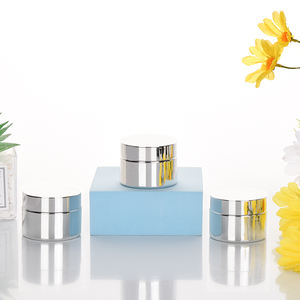 Ru stella all'ingrosso 5g 10g 15g 20g 30g 50g 60g piastra 100g barattolo di vetro cosmetico per la cura della pelle barattolo di vetro d'argento - Product Image 6