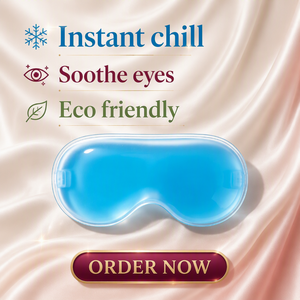 Máscara de Gel Refrescante Reutilizable MRUIS, Compresa Fría/Caliente para Alivio Ocular, Reduce la Hinchazón de los Ojos, Máscara para Dormir, Venta al Por Mayor OEM - Product Image 4