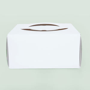 Vente en gros écologique <span class=keywords><strong>original</strong></span> couleur marron petit papier bonbons chocolat boîte d'emballage cadeau mariage dragées avec poignée - Product Image 4