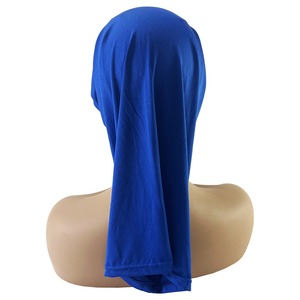 <span class=keywords><strong>Bonnet</strong></span> <span class=keywords><strong>de</strong></span> <span class=keywords><strong>nuit</strong></span> en jersey respirant uni en rayonne <span class=keywords><strong>pour</strong></span> cheveux longs, turban musulman, foulard, couvre-chef, vente en gros - Product Image 2