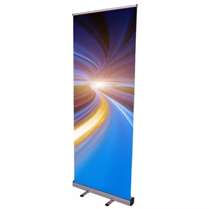 TianLang TianLangSign-01 Manufacturer Made Outdoor <b>Steady</b> Portable Display <b>Rack</b> Retractable Aluminium Roll up Banner Stand - Product Image 2