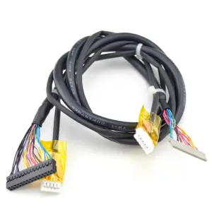 hirose 30pin DF19 to df13-20dp-1.25v 20pin with earth ring lvds cable for pixhawk or lcd screen