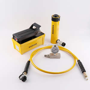 KS-160 700 बार पोर्टेबल एकल अभिनय पैर संचालित वायु हाइड्रोलिक तेल पंप - Product Image 5