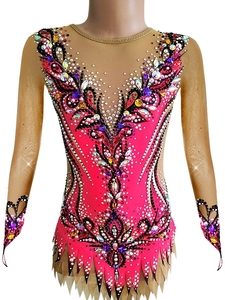 Gymnastique <span class=keywords><strong>artistique</strong></span> costumes pour Femmes Filles concurrence Gymnastique Ballet Danse Maxi <span class=keywords><strong>justaucorps</strong></span> pour L'étape - Product Image 2