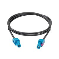 Ustom-Conectores fakra impermeables para transmisión automotriz y proceso de señal, códigos de arnés de cable de alta calidad A a Z