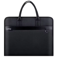 Sac à main souple en Oxford grande capacité pour homme, mallette de bureau étanche pour réunions et documents professionnels, sacoche pour ordinateur portable