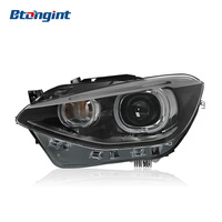 Nouveau 12V pour 12-14 pour Série 1 F20 Modification de l'assemblage des phares avec lentille de feux de jour à LED Angel Eye haut de gamme