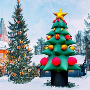 Bơm hơi khổng lồ Cây giáng sinh, ngoài trời sân sau trang trí LED thắp sáng lớn giáng sinh Inflatable cây - Product Image 3