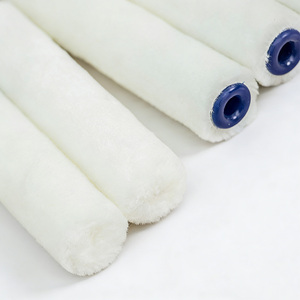 4 Inch Mini Wool <b>Paint</b> Roller Refill | Pure White Fine Wool Roller Core Compact Design for No-Dead-End Coating - Product Image 4