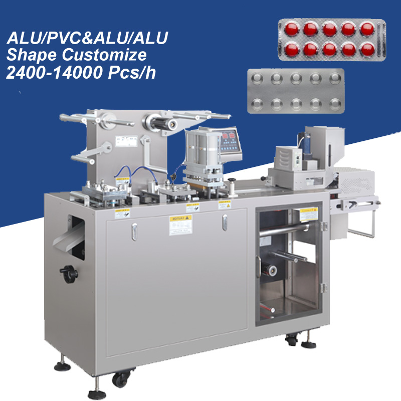 Высококачественная высокоскоростная блистерная упаковочная машина для укорочения алюминиевой фольги в капсулах и таблетках для конфет