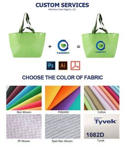 High Quality Fashion Custom Color Printed Shopping Tote <b>Bag</b> Promotional PP Woven <b>Bag</b> for Shopping - Product Image 3