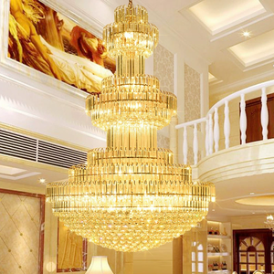 <span class=keywords><strong>Lampadario</strong></span> <span class=keywords><strong>a</strong></span> sospensione personalizzato per sala banchetti, grande lampada <span class=keywords><strong>a</strong></span> LED per scale, lampadari di lusso con sfere di cristallo dorato per illuminazione <span class=keywords><strong>a</strong></span> soffitto - Product Image 6