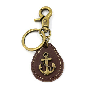 Porte-clés en cuir avec clip robuste <span class=keywords><strong>Ancre</strong></span> <span class=keywords><strong>de</strong></span> <span class=keywords><strong>bateau</strong></span> Porte-clés en cuir Design classique Porte-clés <span class=keywords><strong>de</strong></span> voiture pour hommes Porte-clés <span class=keywords><strong>d</strong></span>'ancrage - Product Image 5