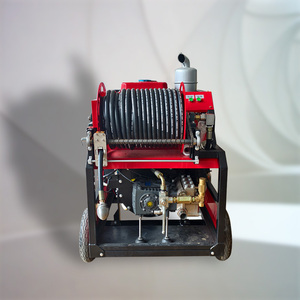 LC 15Mpa 110lpm 33kw Nouvelle machine de nettoyage de canalisations d'égouts à <span class=keywords><strong>haute</strong></span> <span class=keywords><strong>pression</strong></span> diesel avec pompe et démarrage automatique à distance - Product Image 1
