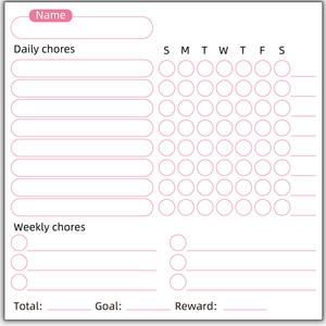 <span class=keywords><strong>Tablero</strong></span> de borrado en seco para niños y familia, carta magnética de comportamiento, rotuladores y recompensa de borrador, responsabilidad diaria, 3 uds. - Product Image 5