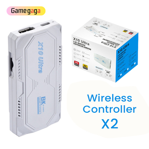 Gamegaga X10 Ultra <span class=keywords><strong>Game</strong></span> Stick Console de <span class=keywords><strong>jeux</strong></span> vidéo rétro 4K Console de <span class=keywords><strong>jeux</strong></span> classique 64 Go 10000 <span class=keywords><strong>jeux</strong></span> Manette sans fil 2.4G - Product Image 2