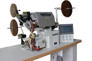 Seamless Bonding Shoes Making MACHINERY Double <strong>Side</strong> <strong>Edge</strong> <strong>Fold</strong> Over <strong>Machine</strong> <strong>Machine</strong> <strong>Supplier</strong> Hanfor - Product Image 2