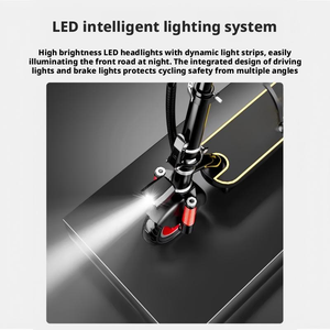 Vélo d'équilibre <span class=keywords><strong>électrique</strong></span> 48V à auto-équilibrage avec lumières LED pour adultes, idéal pour les loisirs en extérieur et les voyages en famille - Nouveauté 2025 - Vente Flash - Product Image 5