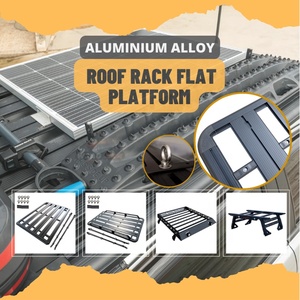 Phụ kiện bên ngoài nhôm thanh ngang phẳng Roof Rack cho TOYOTA LAND CRUISER <span class=keywords><strong>90</strong></span> Series trên mái nhà vận chuyển hàng hóa - Product Image 6