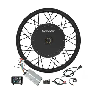 高性能72v 5000w电动自行车轮毂电机ebike套件