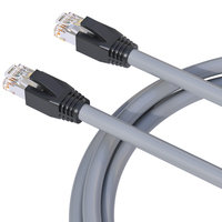 Kabel HAILE Premium CAT6a Efisiensi Tinggi, Crosstalk Rendah, Bandwidth Tinggi untuk Jaringan Gigabit, Kabel LAN