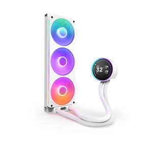 Radiateur de refroidissement liquide intégré pour processeur <span class=keywords><strong>NZXT</strong></span> Engeer's Kraken Elite 360RGB, version Kraken Elite 360RGB, 24 modèles - Product Image 2