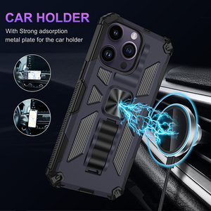 Điện thoại di động phụ kiện cho <span class=keywords><strong>Iphone</strong></span> Cover quay lại lai chống sốc chân đế trường hợp điện thoại cho <span class=keywords><strong>Iphone</strong></span> 15 14 13 12 11xr - Product Image 5