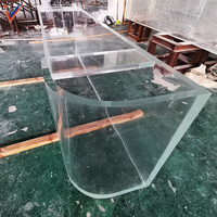 2024 Personnalisé Rectangulaire Acrylique Fish Tank Grand Extérieur En Plastique Fish Tank Conception Personnalisée