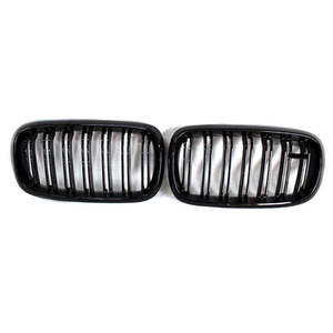 Matte Black Grille for F15 F16 Front Bumper for F15 F16 14-IN 2 Slat Grille for F15 F16 14-IN - Product Image 3